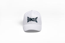 Load image into Gallery viewer, Banzai Baseball Cap / White
